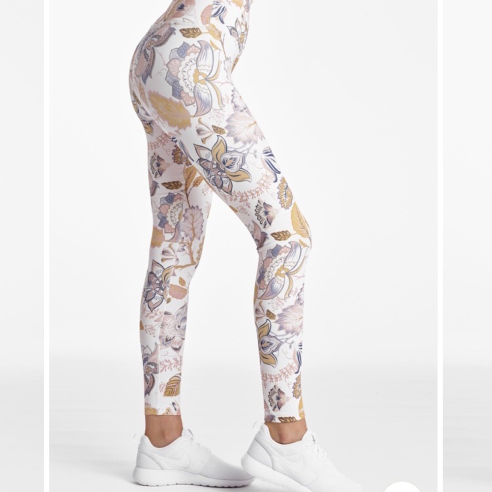 DYI Printed Signature Tight in Golden Floral.